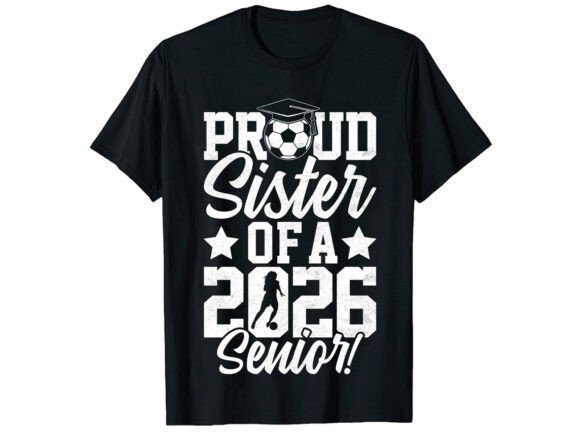 Proud Sister of 2026 Senior Golf T-Shirt Graphics Review