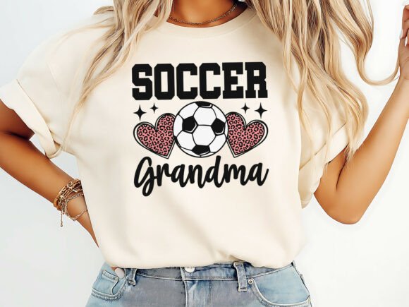 Soccer Grandma Lover Graphics for T-Shirt Designs